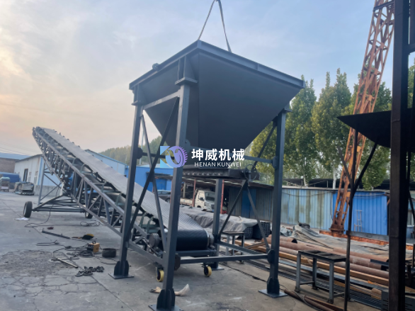 發(fā)往柬埔寨移動皮帶機(jī)